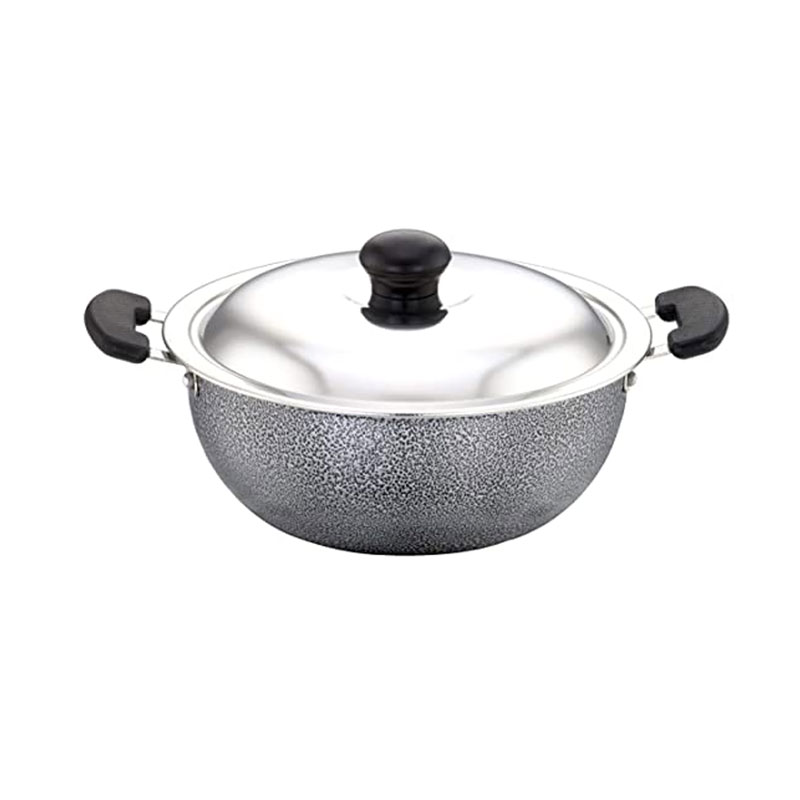 Picture of Sowbaghya Non Stick Deep Kadai With SS LID